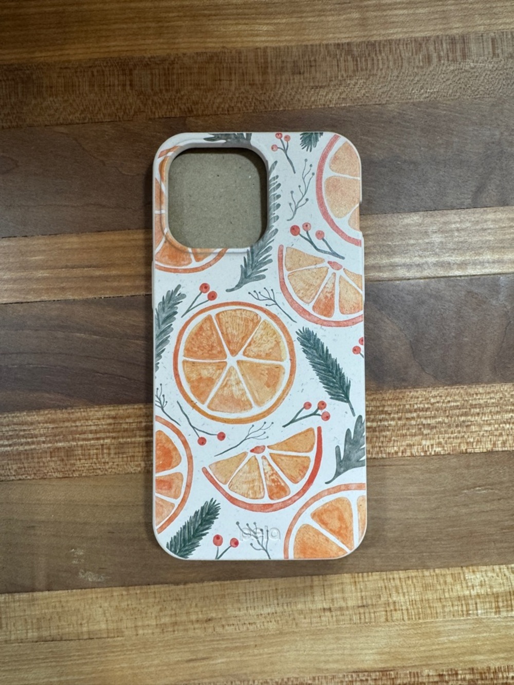 iPhone 15 pro max Orange Citrus Pattern Phone Case -Pela case